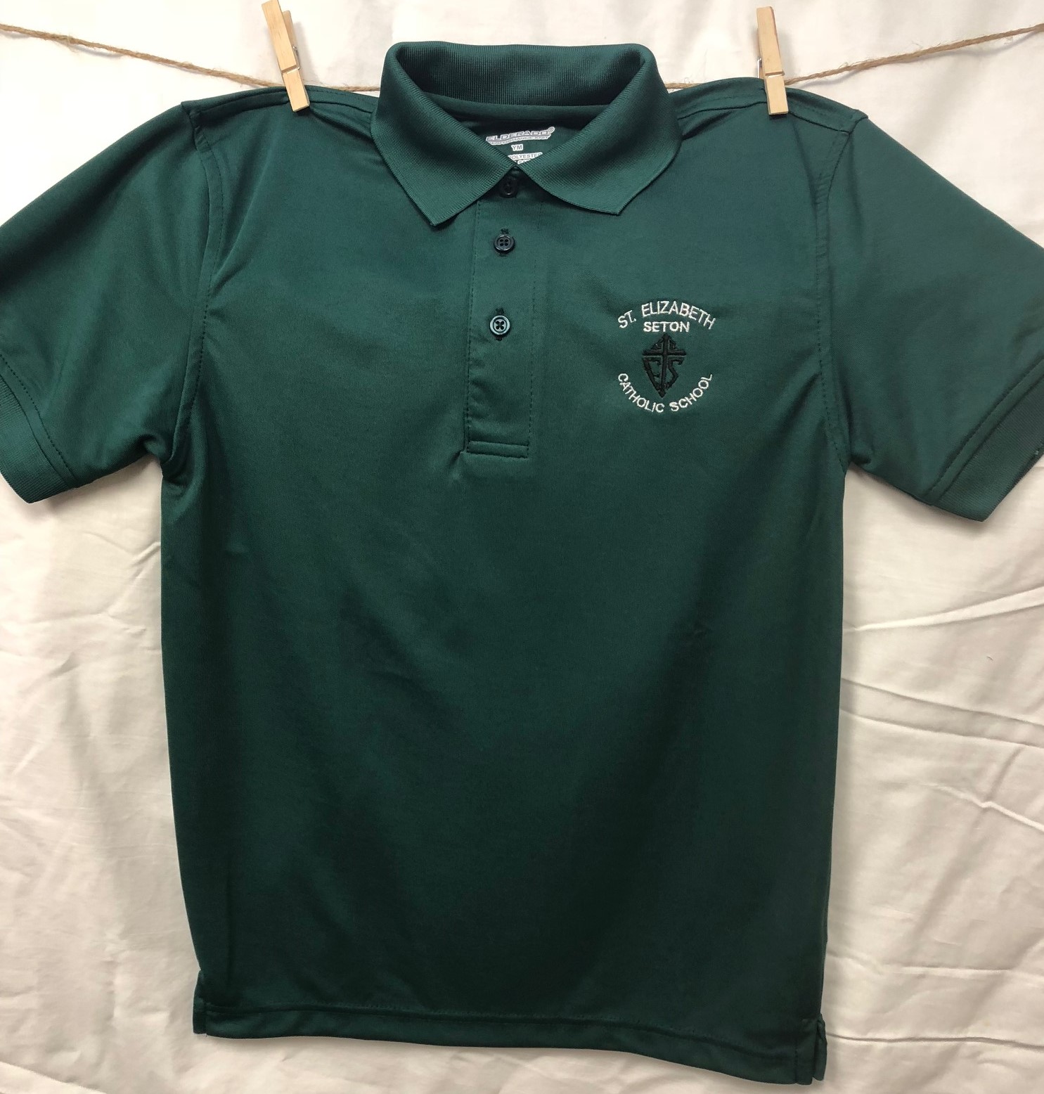 St Elizabeth Seton Dri Fit Middle School Polo